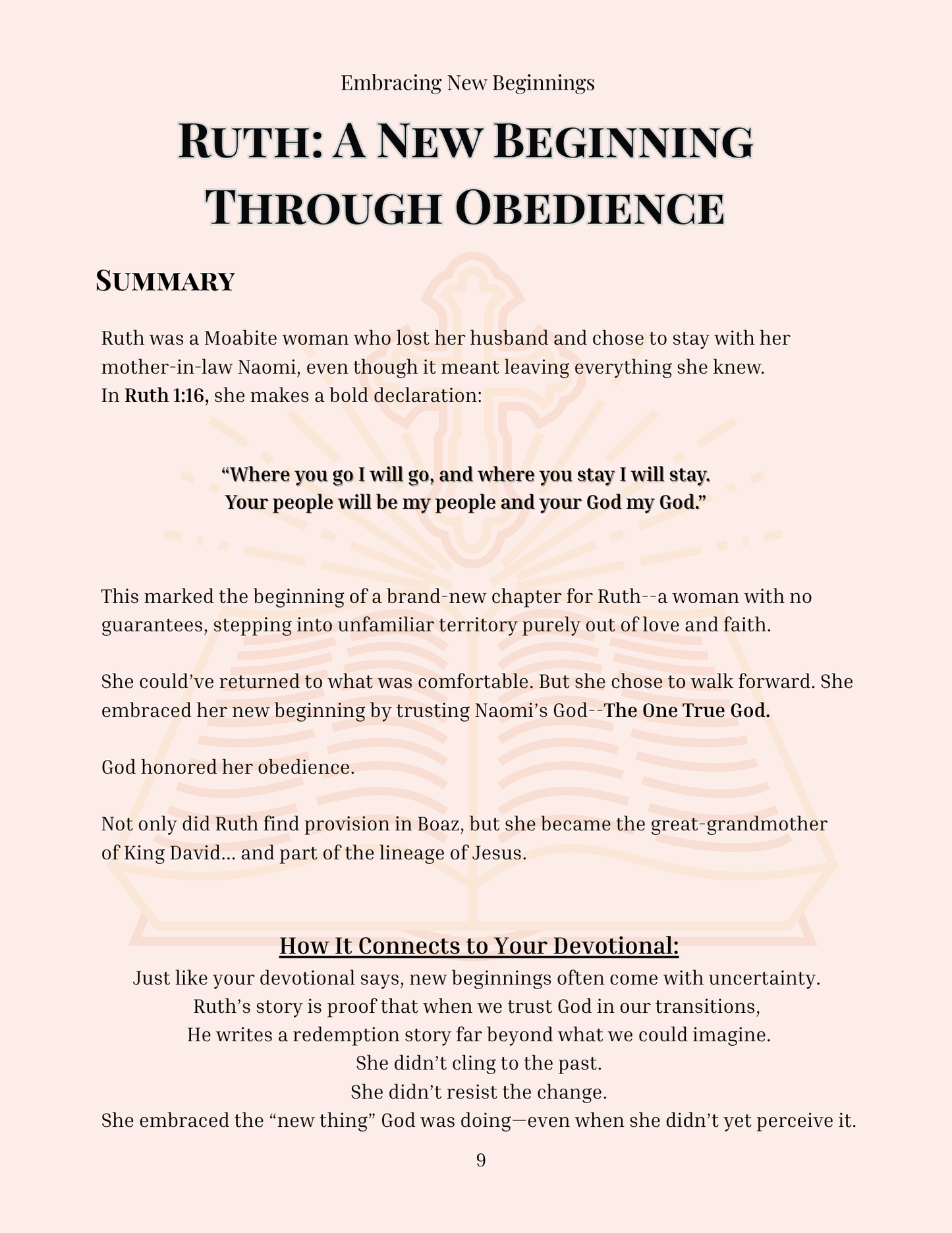 She Dies Daily: 30-Day Devotional Journal for the Woman Becoming (Digital eBook - PDF Download)